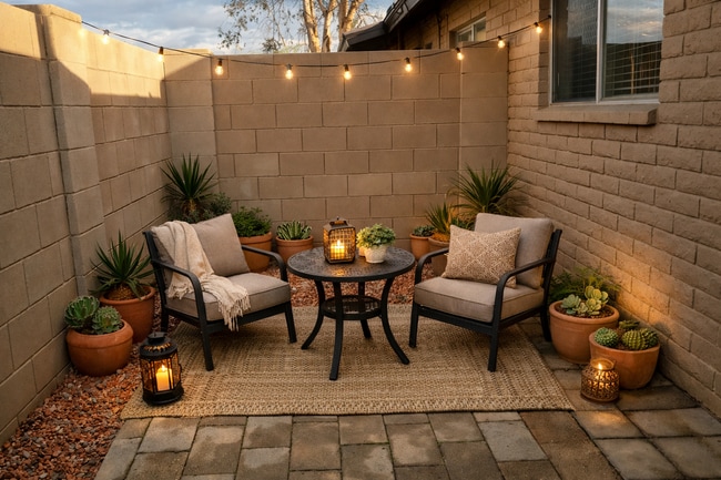 Private patio - 18041 N 40th Pl