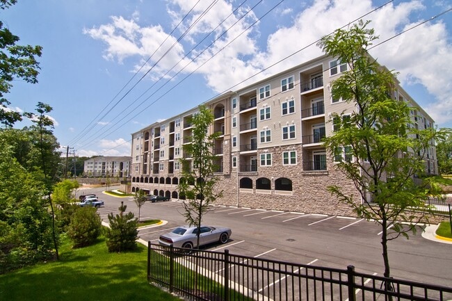 Garage parking available - Kensington Place Apartments