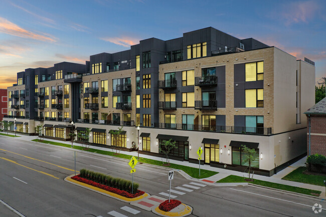 Twilight- Exterior - Billings Place Luxury Community