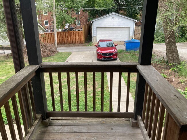 back deck - 1104 Louisville Ave