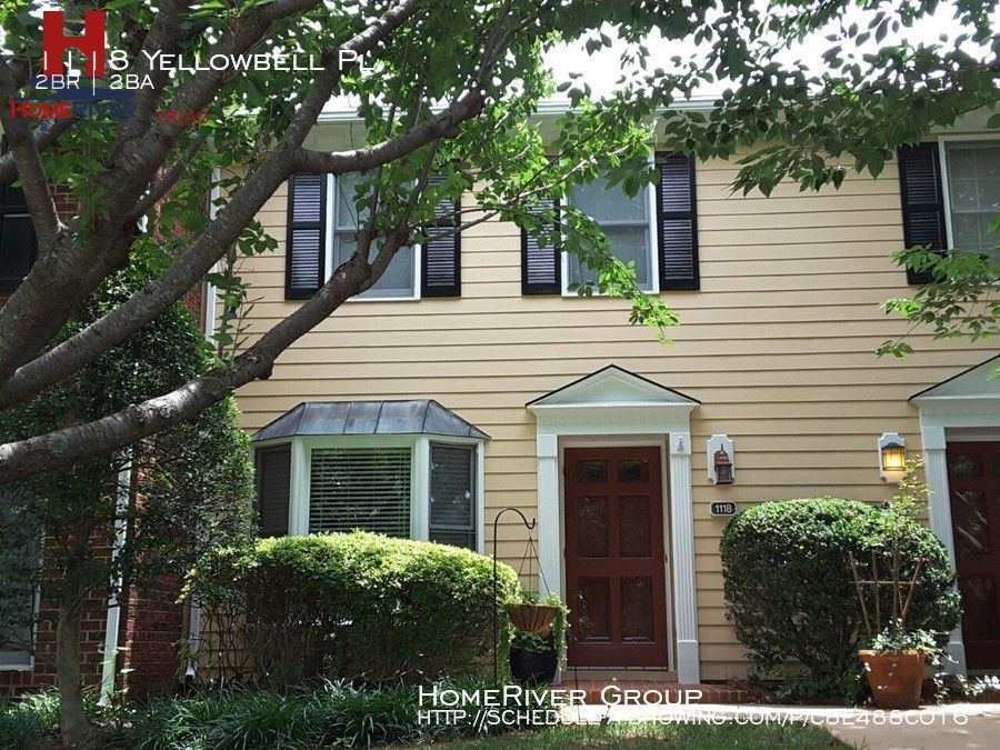 Oak Ridge Meadows 2 Bedroom Townhome House for Rent in Greensboro