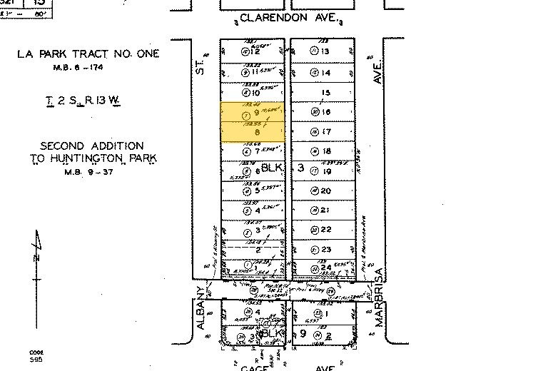 Plat Map - Regency Apartments