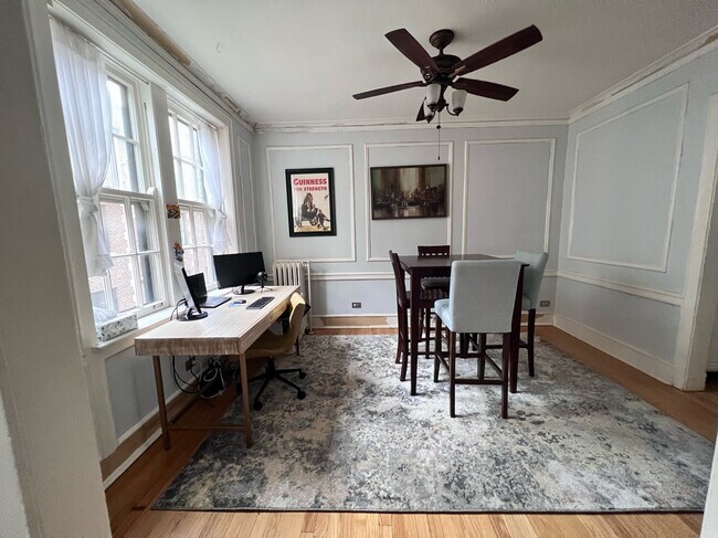 Dining room Desk Area and Table - 560 Sheridan Sq