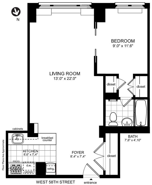 Foto del edificio - 330 W 58th St