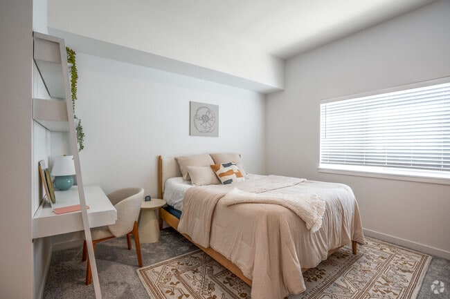 2BR, 2BA, - 1027SF, - Master Bedroom - The Arvon