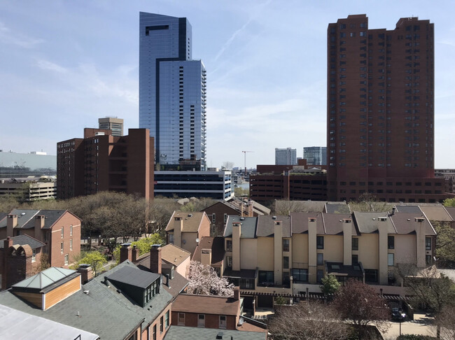 Rooftop terrace view - 123 W Barre St