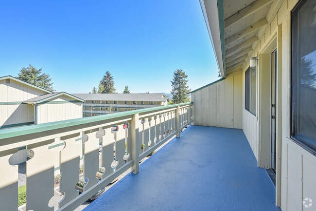 2BR, 1BA - 960SF - Balcony - Swiss Gables Apartment Homes