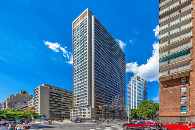 View from Street - Clermont Towers