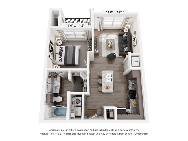 Floorplan - The Grand at Oak Grove