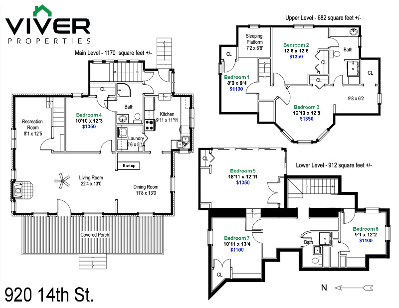 920 14th St, Boulder, CO 80302 House Rental in Boulder, CO