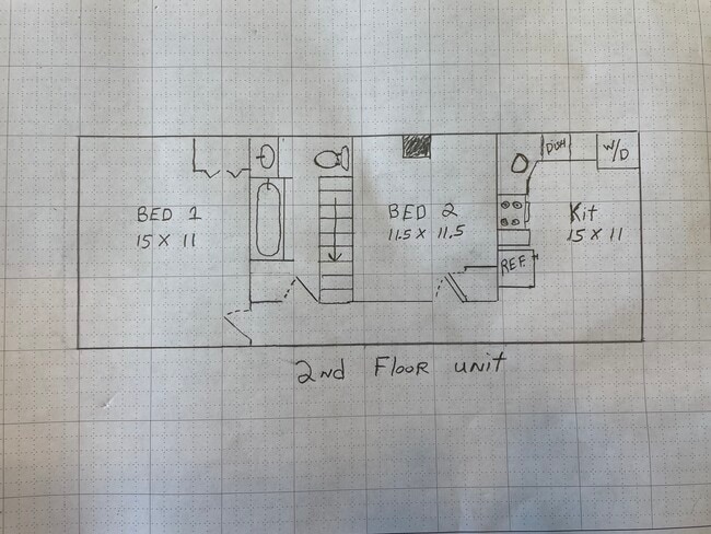 Apartment layout - 600 Roxborough Ave
