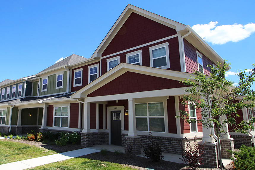 Unique Craftsman Style Exteriors - Sunrise on the Monon