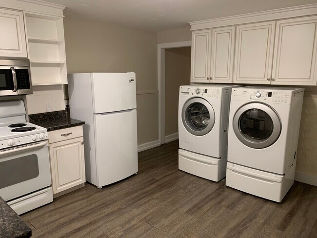 Kitchen view 2 with laundry (First Floor) - 265 Hartford Ave