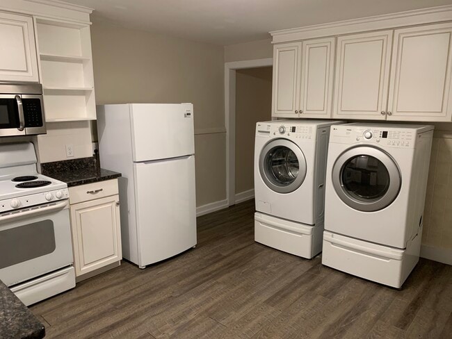 Kitchen view 2 with laundry (First Floor) - 265 Hartford Ave