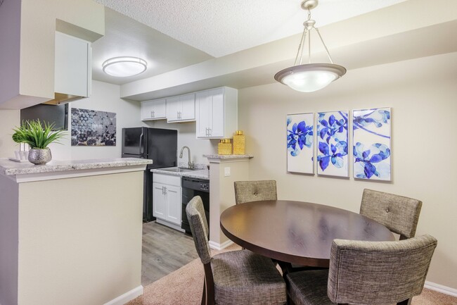 Open Floor Plan Dining Area and Kitchen - Bella Terra at City Center Apartments