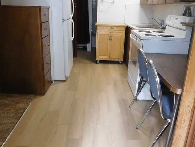 New Luxury Vinyl Flooring in Kitchen - 345 NE Kamiaken St