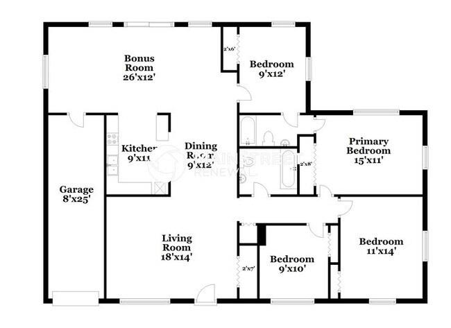 Foto del edificio - 3 Bedroom Pet-Friendly Home in Sebastian, ...