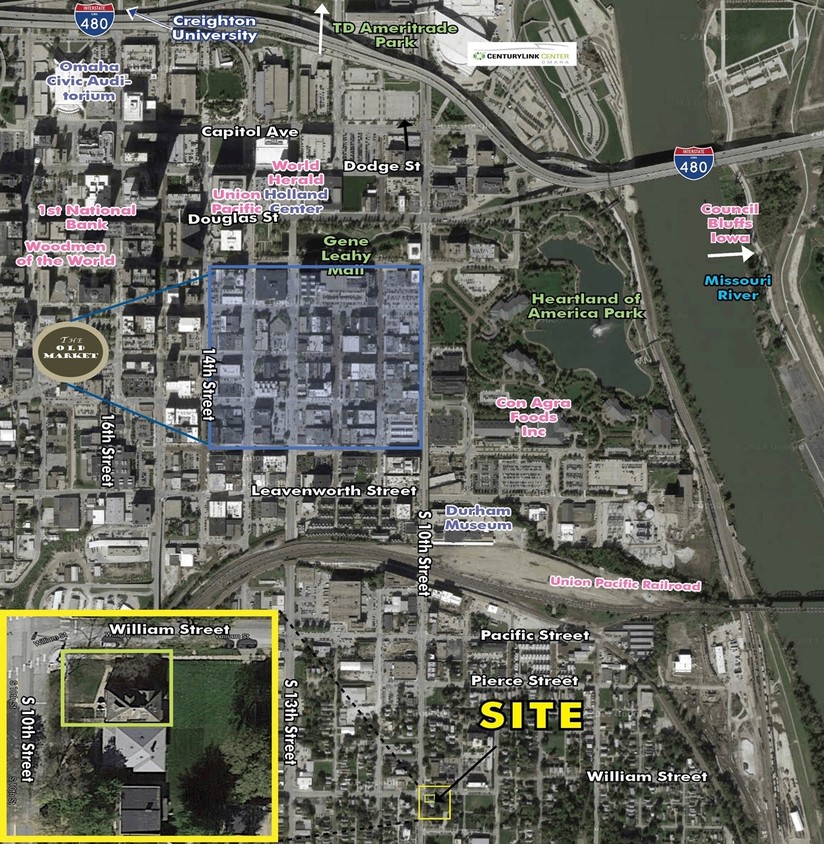 Location Aerial - 1401 S 10th St