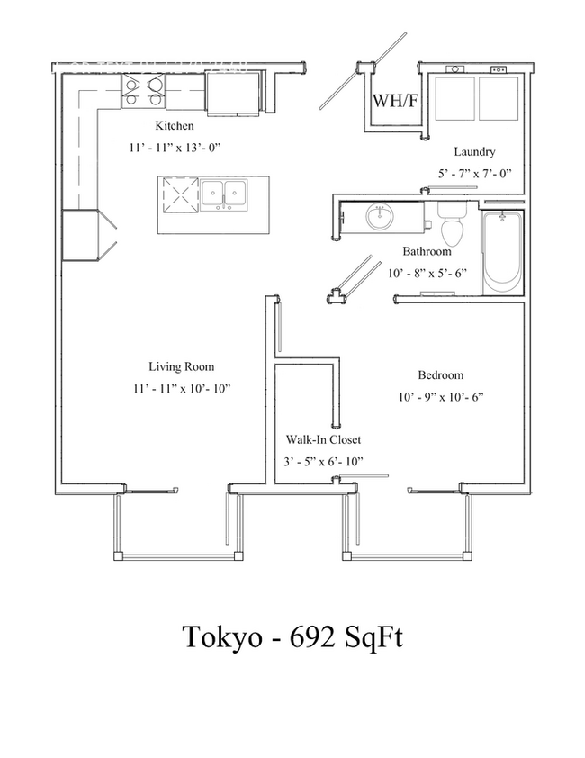 Building Photo - Parkview Apartments - Tokyo Floor Plan