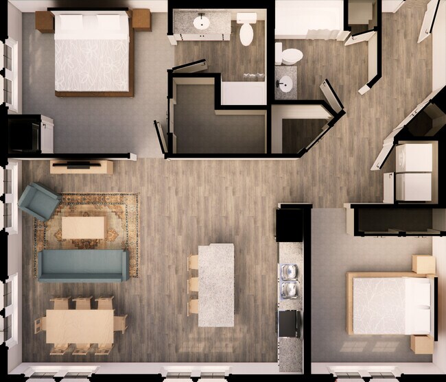 Hatchery Row Apartments in Battle Lake, MN