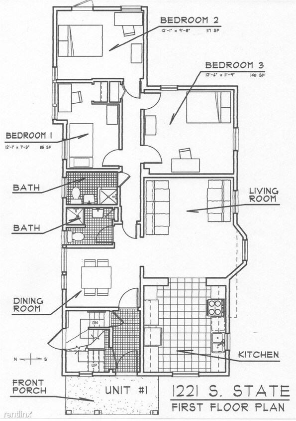 Foto del edificio - 3 br, 2 bath  - 1221 S State St 1