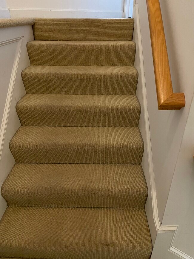 Stairs to bedroom and bathroom - 206 Falls Blvd