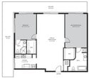 2 Bedroom / 2 Bath