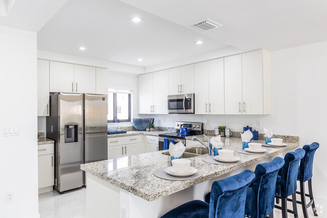 Modelo C Cocina - Southern Villas Townhomes