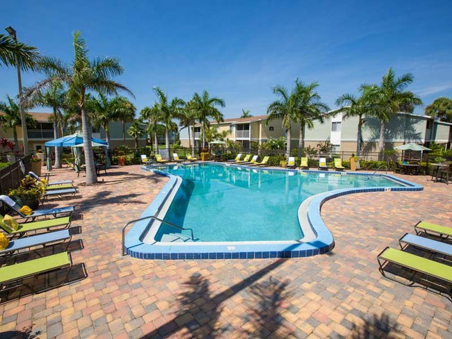 Take a dip in our resort-style pool. - Cypress Winds Apartment Homes