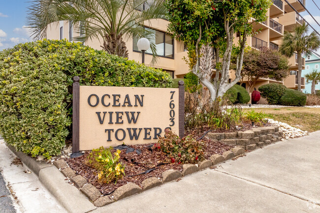 Sign. - Ocean View Towers