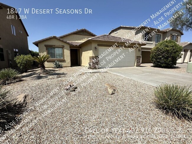 Foto del edificio - 1847 W Desert Seasons Dr