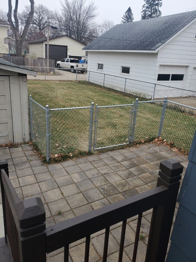 fully fenced backyard - 230 10th Ave NE