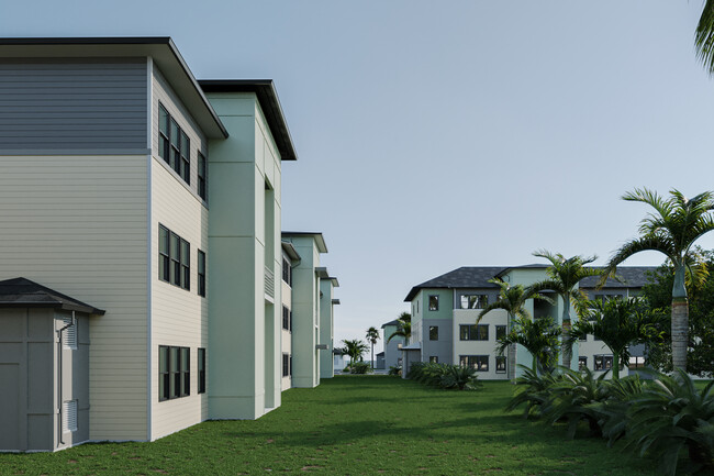 Exterior rendering - Brisas de Osceola Apartments