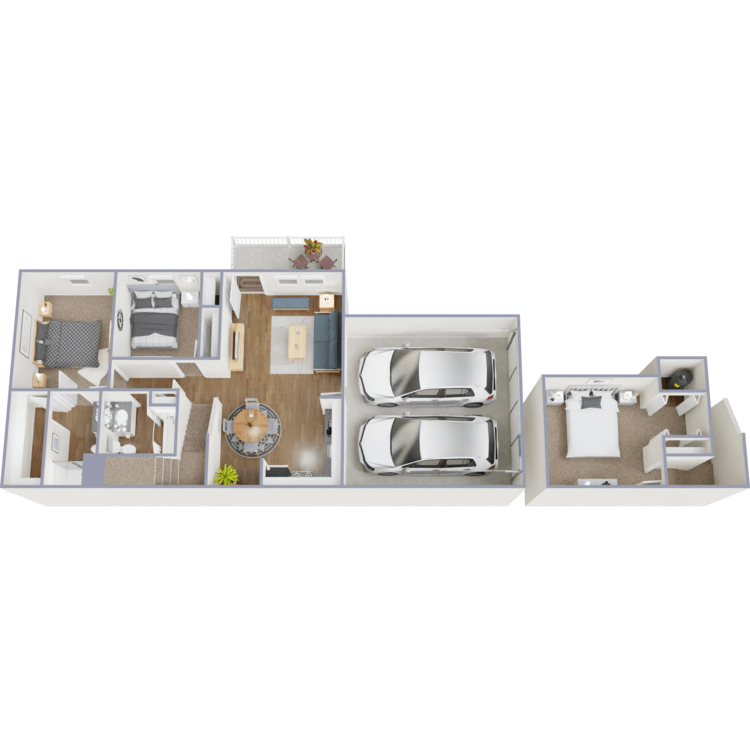 The Village at Avon Apartments – C1 (Townhome)