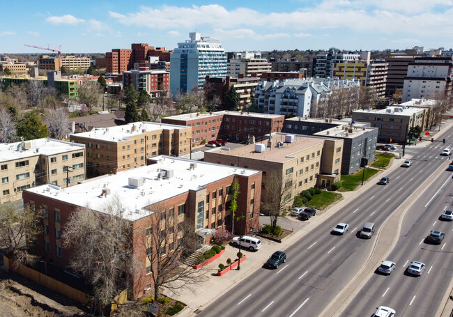 The Capri - Ariel View - The Capri Apartments