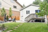 Backyard deck and sitting area - 2457 Ames St
