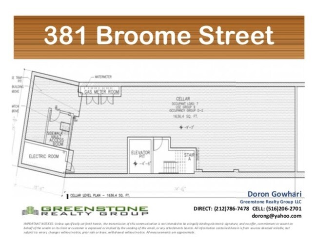 Foto del edificio - 381 Broome St