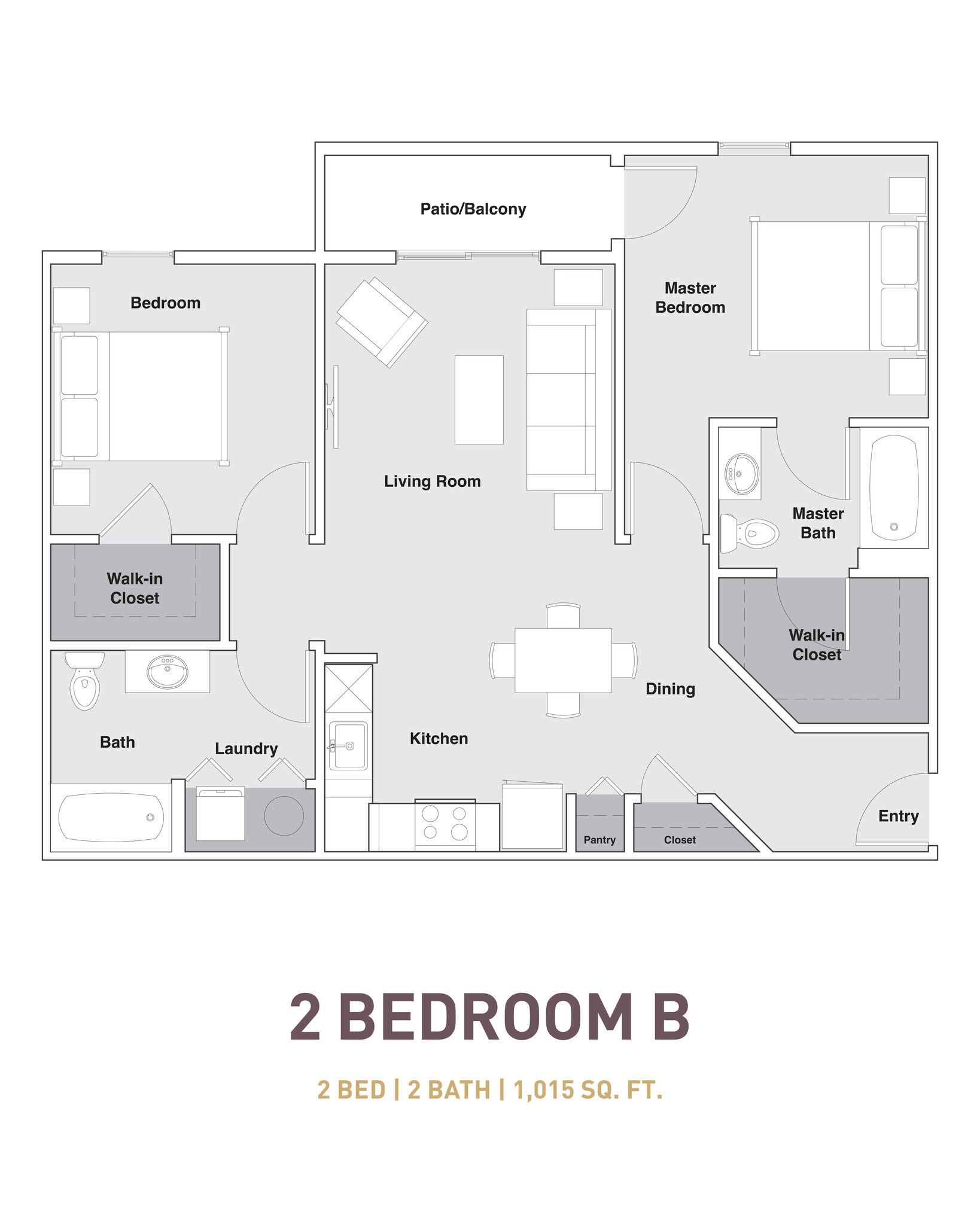 French Mill Apartments – 2x2 B