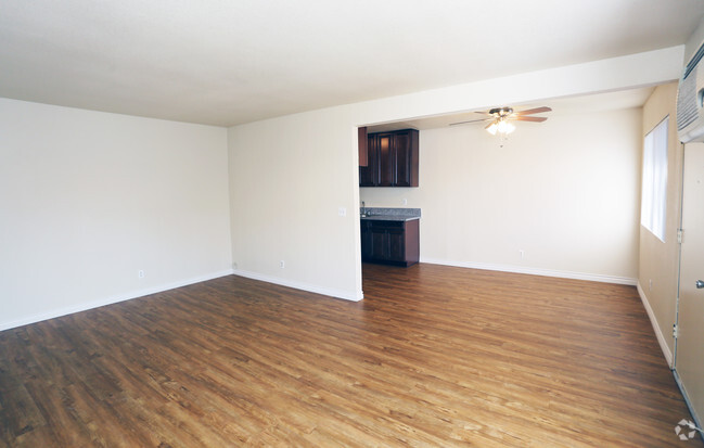 1BR, 1BA-Living Room - Windsor Apartments