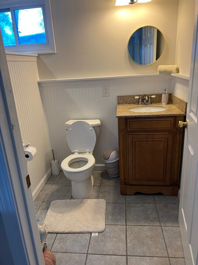 1/2 bath with washer/dryer - 23 Buena Vista Dr