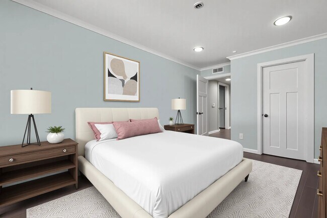 Bedroom one angle - 501 Palisades Dr