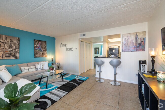 1 dormitorio, 1 baño - 600 pies cuadrados - Sala de estar - Crescent Lane