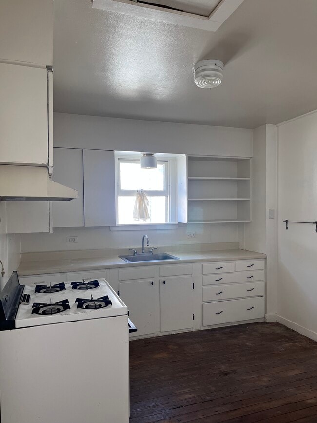 Kitchen - awesome gas stove! - 2610 N Flores St