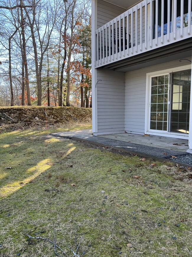 Other angle of patio with sliding doors - 9 Beals Cove Rd