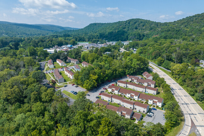 Aerial view - Watergap Village Apartments