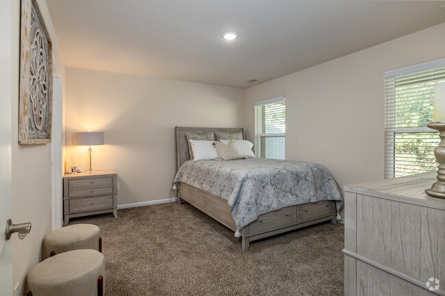 2BR, 2BA - 1,300SF - Aspen - Primary Bedroom - Northgate Canton