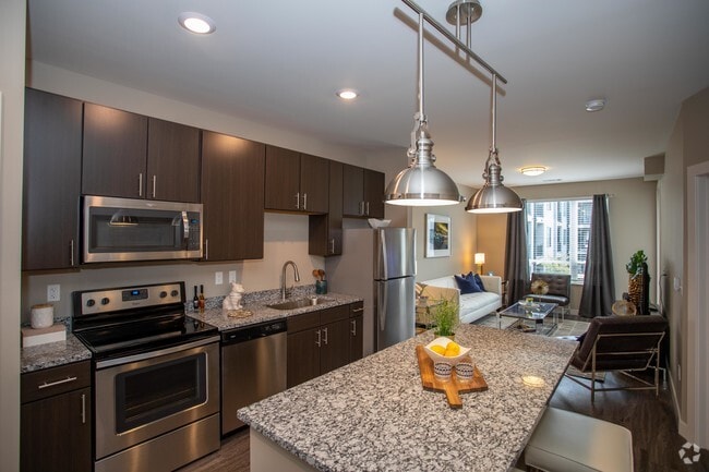 1BR, 1BA - 696 SF Model - Chroma Apartments