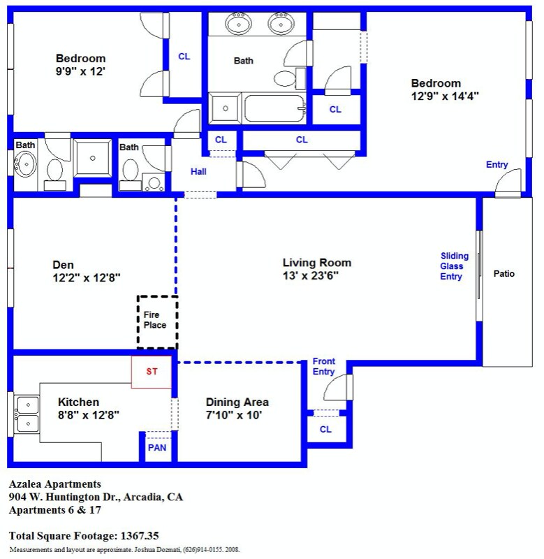 904 W Huntington Dr Unit 6, Arcadia, CA 91007 Apartment for Rent in