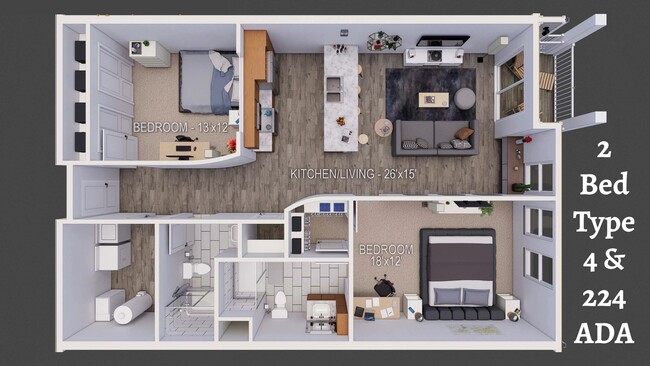 Interior Photo - Fox Run Development