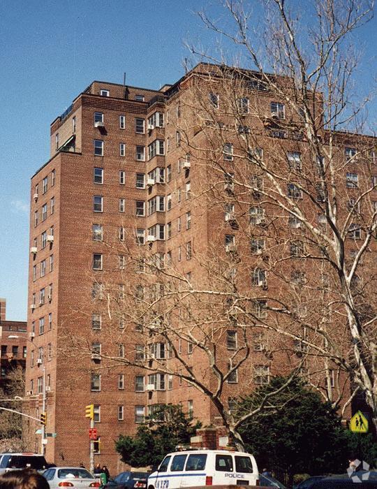 View from the southeast - Amalgamated Dwellings